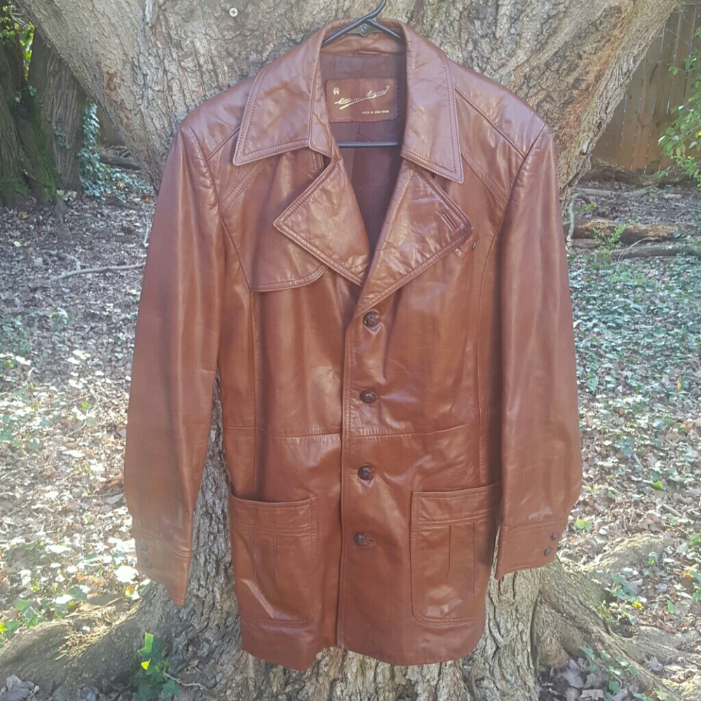 Vintage Etienne Aigner Leather Jacket